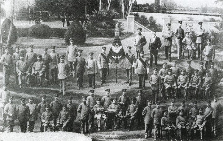 Männerchor der KVB - Bild von 1913